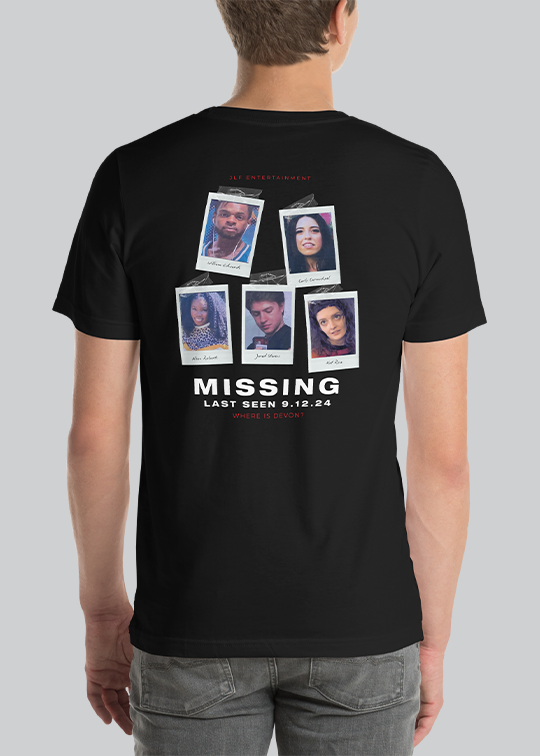 Missing Person Unisex Tee