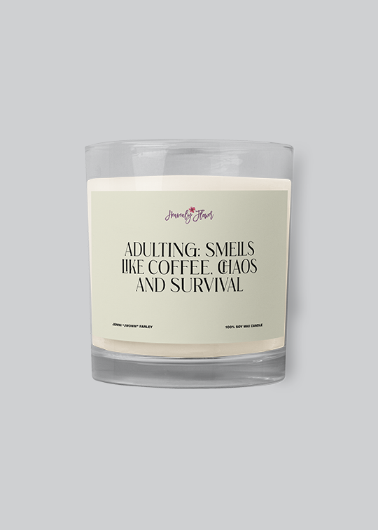 Adulting Candle