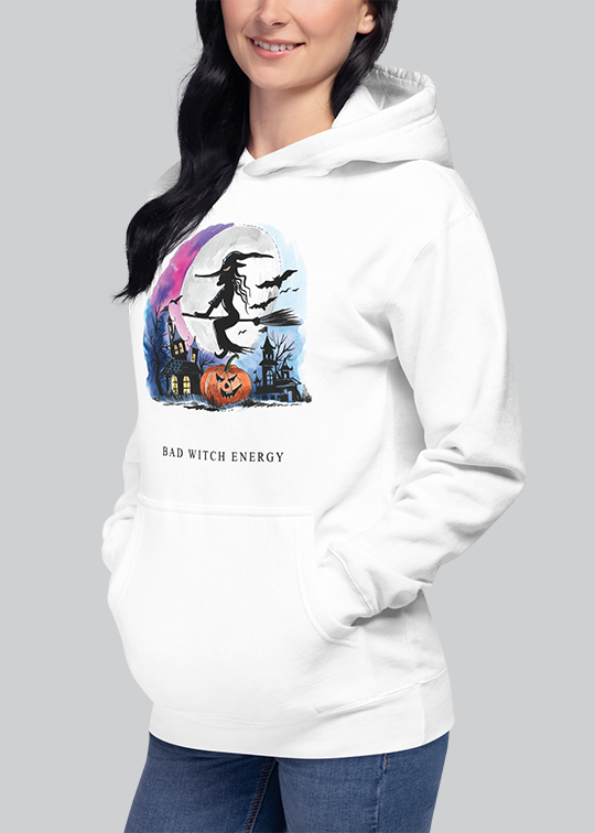 Bad Witch Energy Womens Hoodie