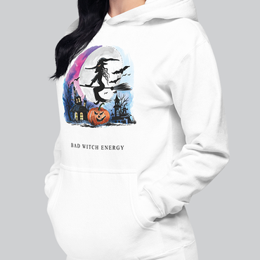 Bad Witch Energy Womens Hoodie