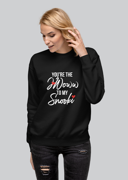 JWoww to my Snooki Crewneck Sweatshirt