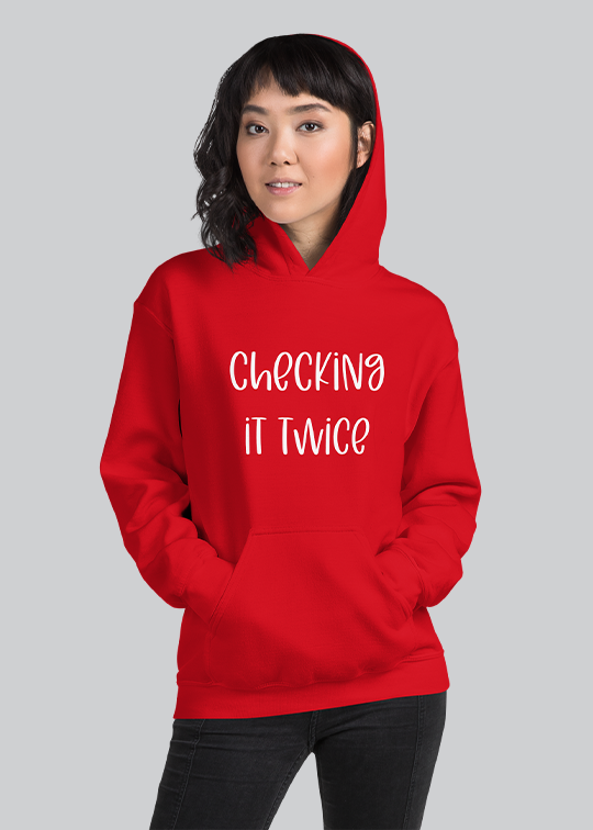 Checking It Twice Women's Hoodie