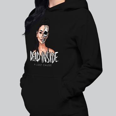 Dead Inside Illustration Women's Hoodie