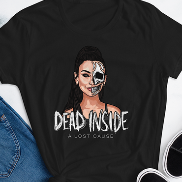 Dead Inside Illustration Womens Tee