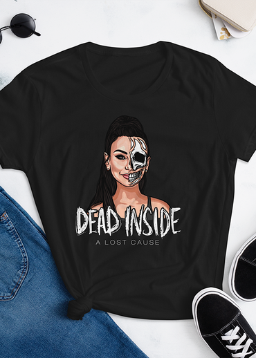 Dead Inside Illustration Womens Tee