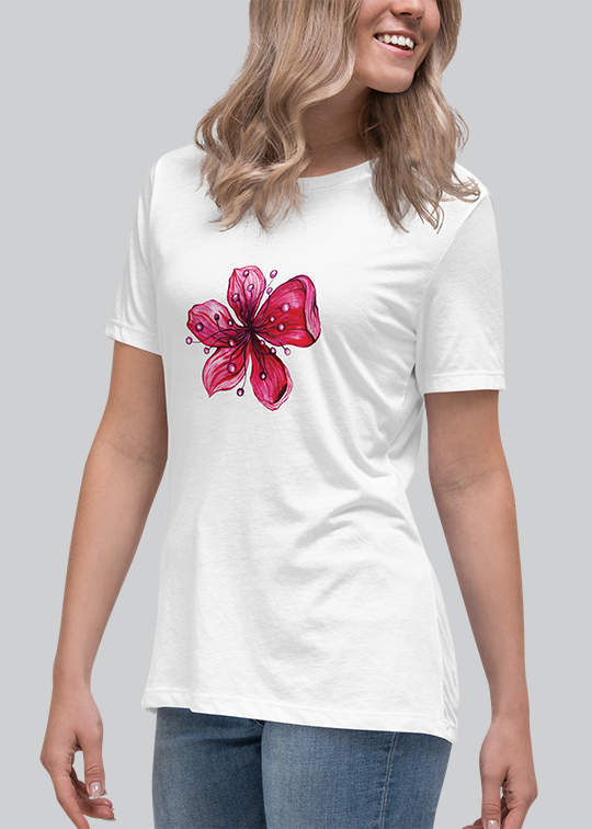 Heavenly Flower Womens Tee