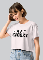 Free Snooki Women’s Crop Tee