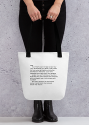 The Note Tote Bag