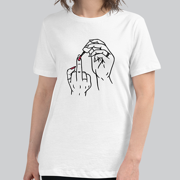 Painting Nails Women's Tee