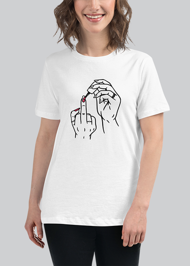 Painting Nails Women's Tee