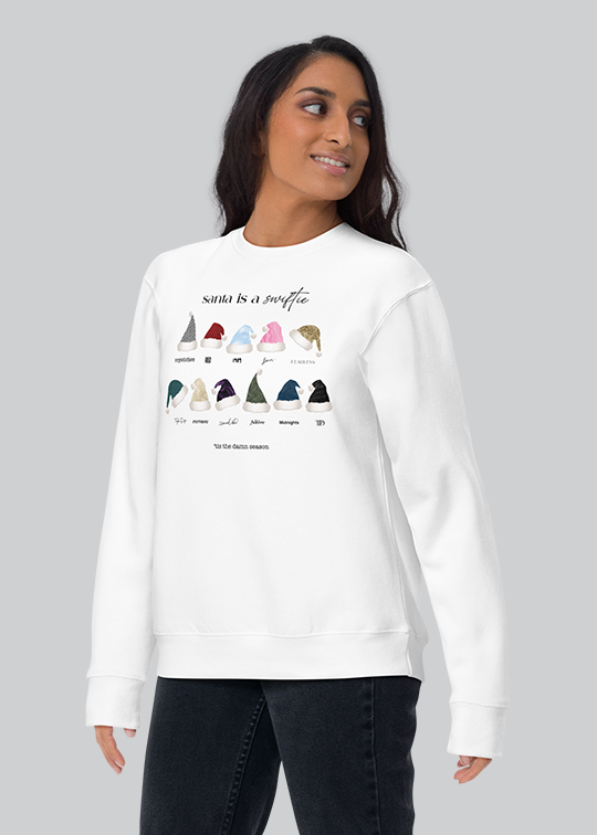 Santa is a Swiftie Womens Crewneck