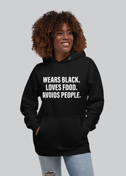 Wears Black Women's Hoodie