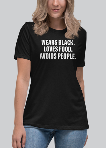 Wears Black Women's Tee