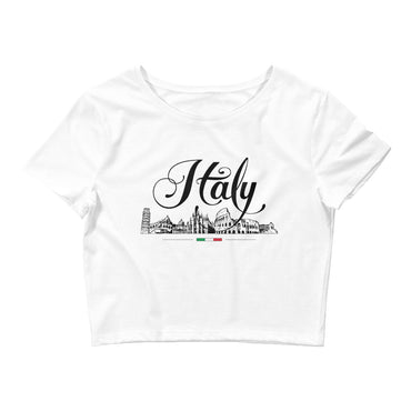 Italy Women’s Crop Tee