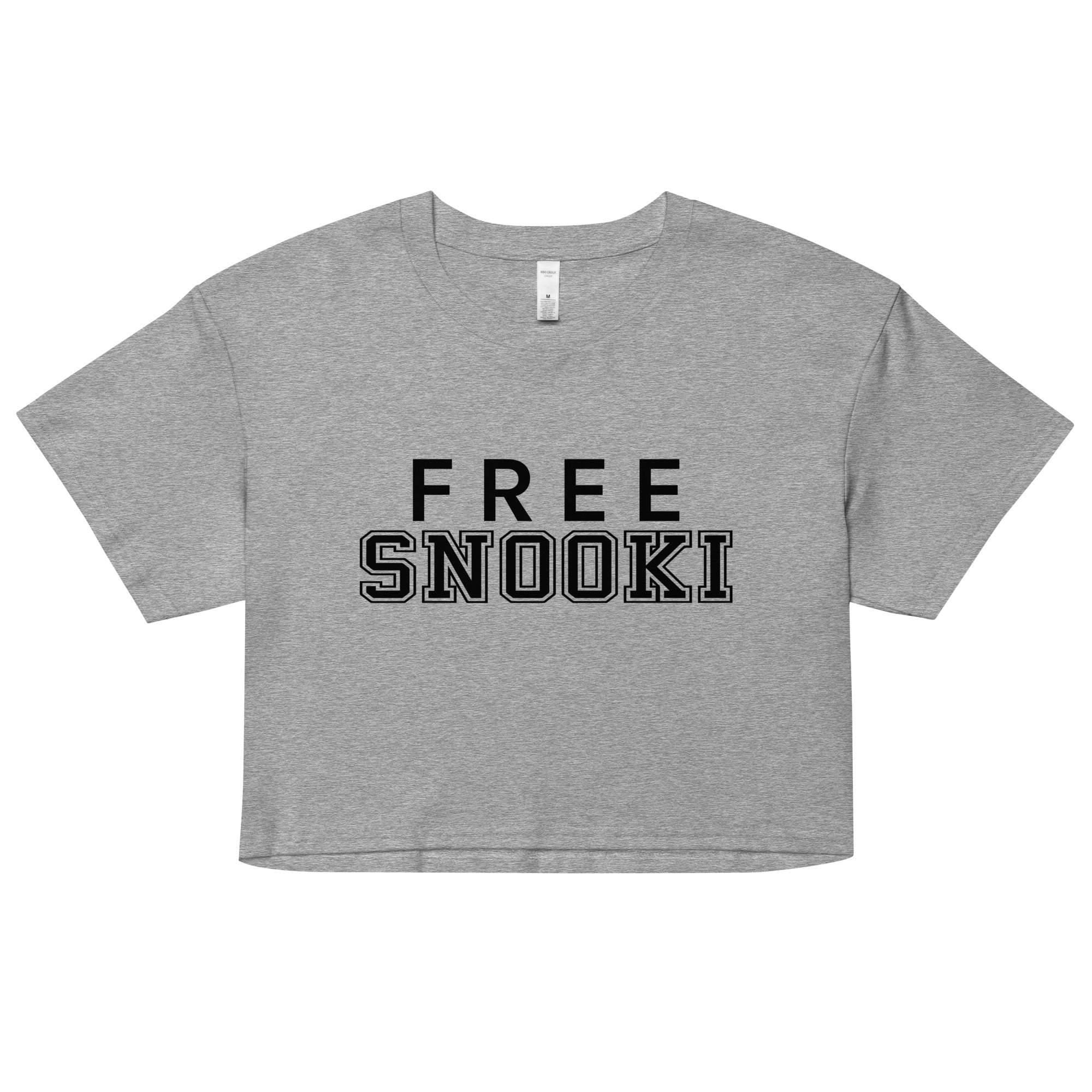 Free Snooki Women’s Crop Tee