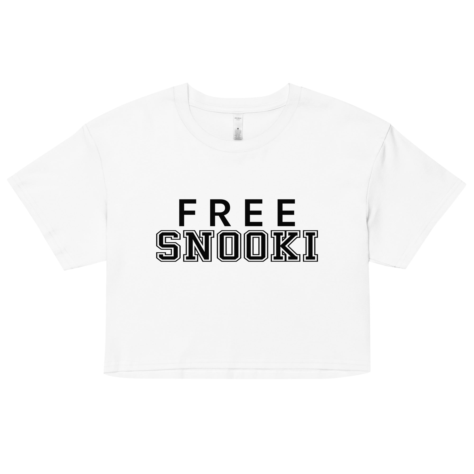 Free Snooki Women’s Crop Tee